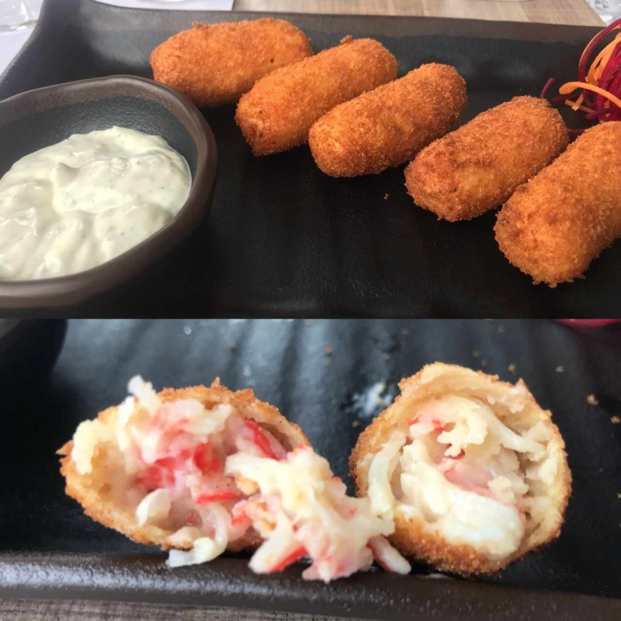 IKANI KORROKKE (Croquetas de Cangrejo/Surimi)