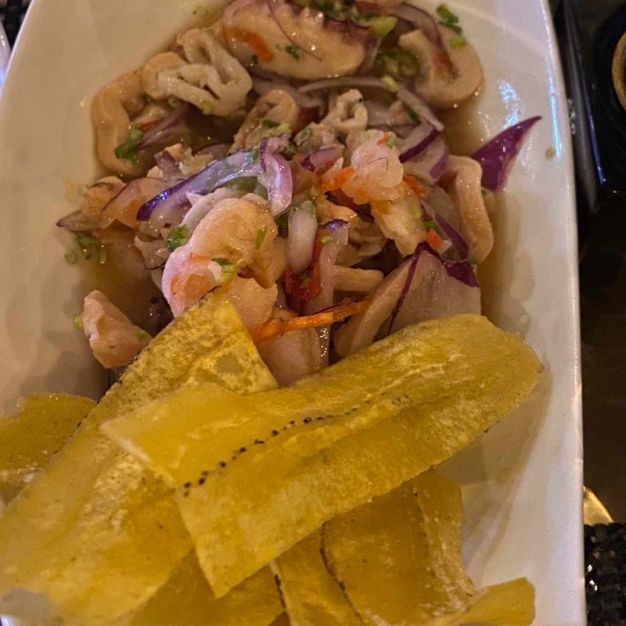 Ceviche de combinación 