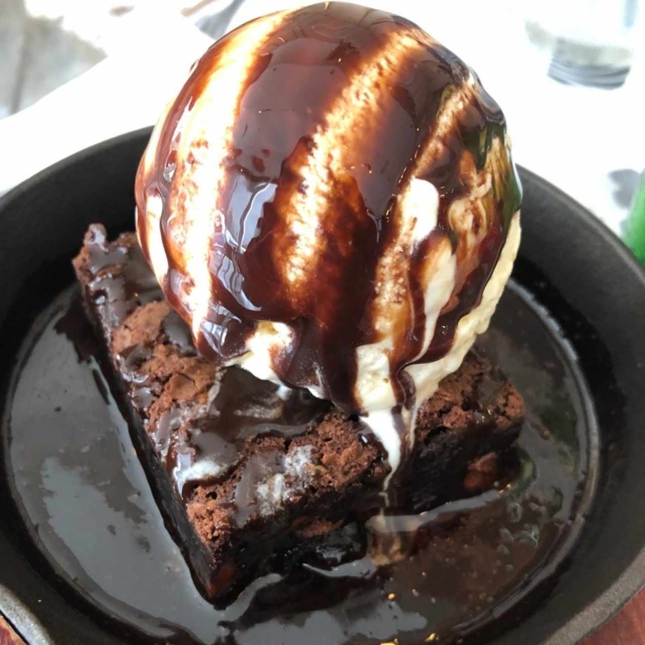 Brownie & Vainilla Ice Cream