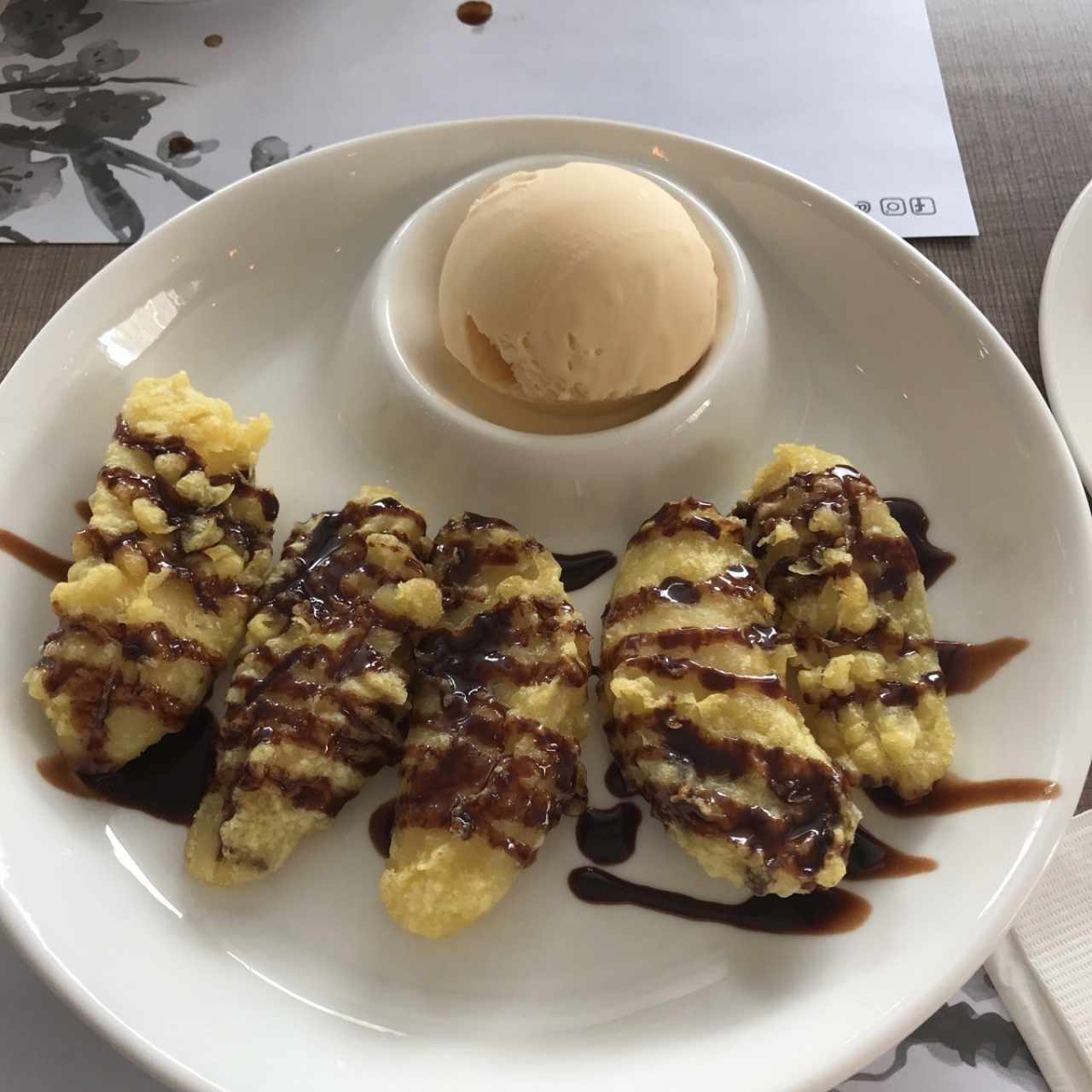 Postres - Banana Tempura