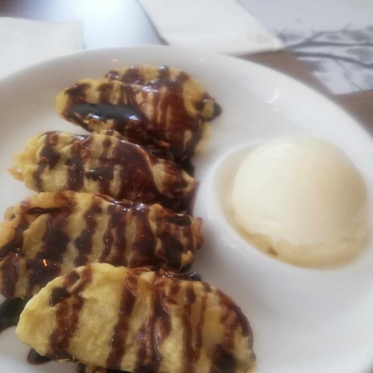 Postres - Banana Tempura