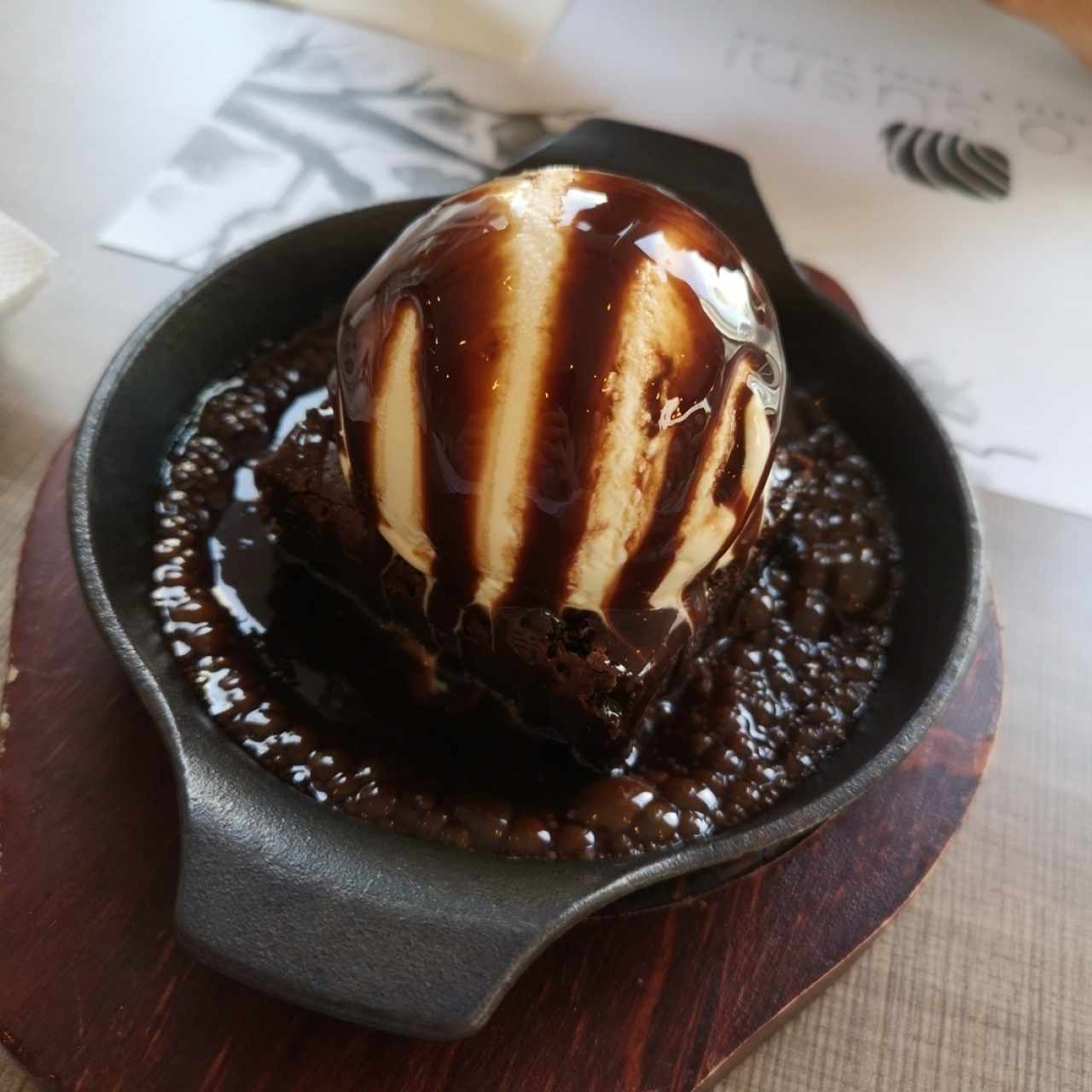 Brownie & Vainilla Ice Cream