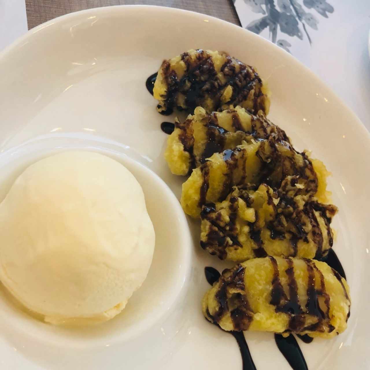 Postres - Banana Tempura