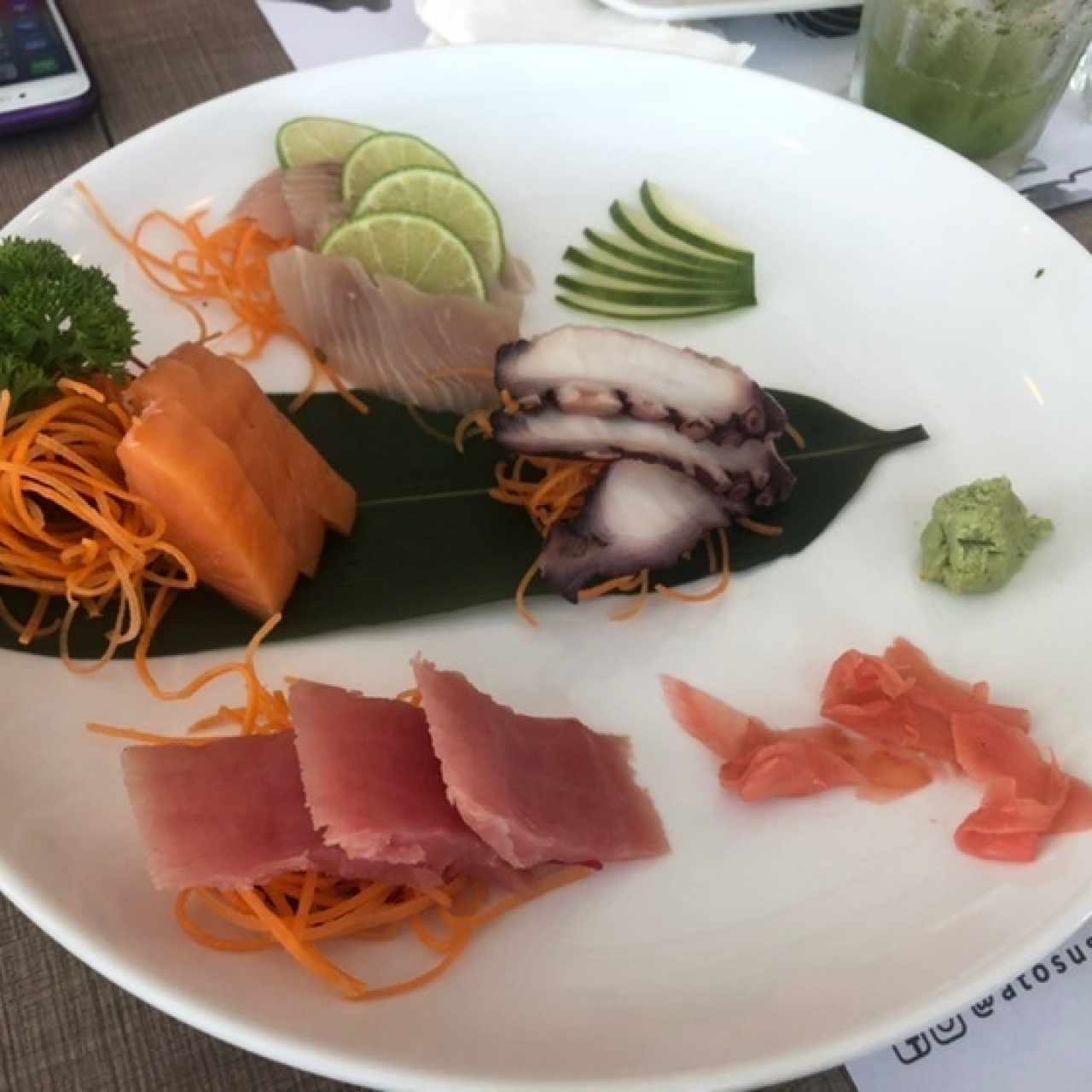 Ato Sashimi de Salmón y Atún