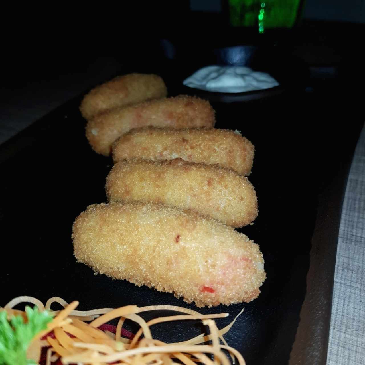 Croquetas de cangrejo