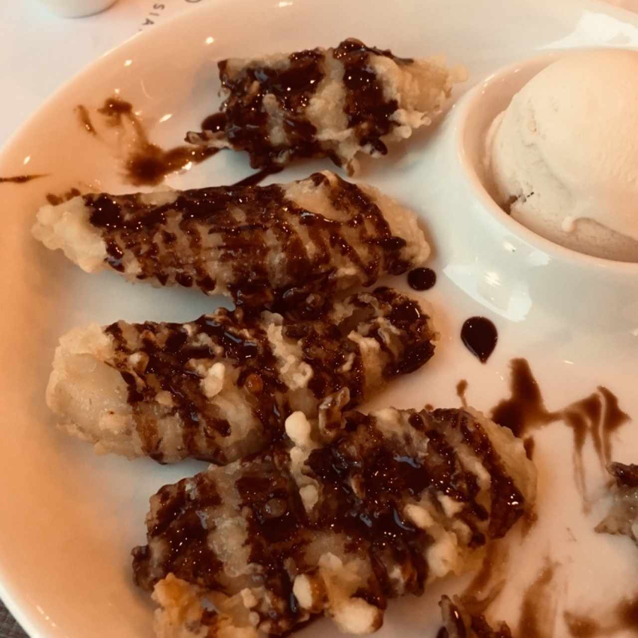 POSTRES - Banana Tempura