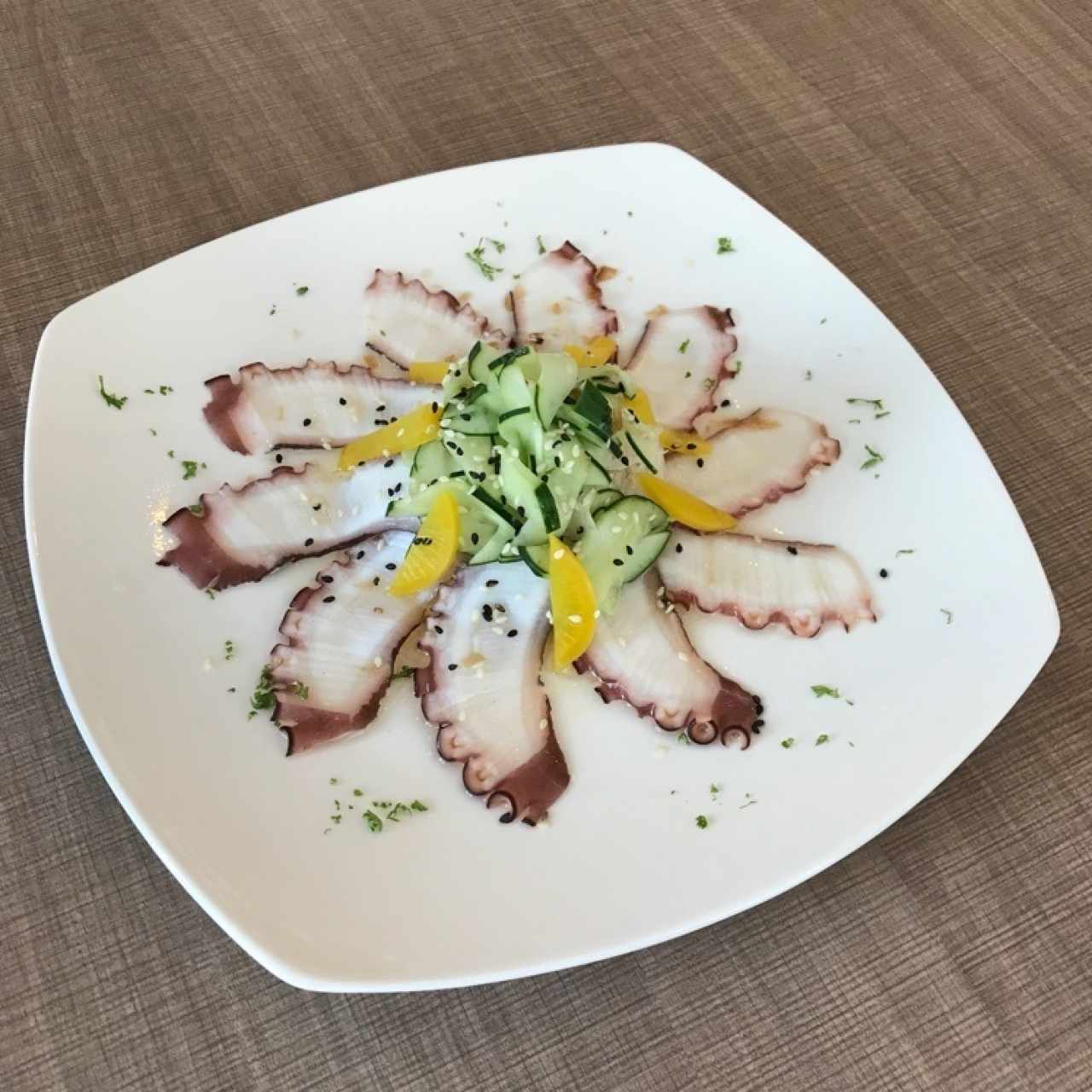 Carpaccio de Pulpo