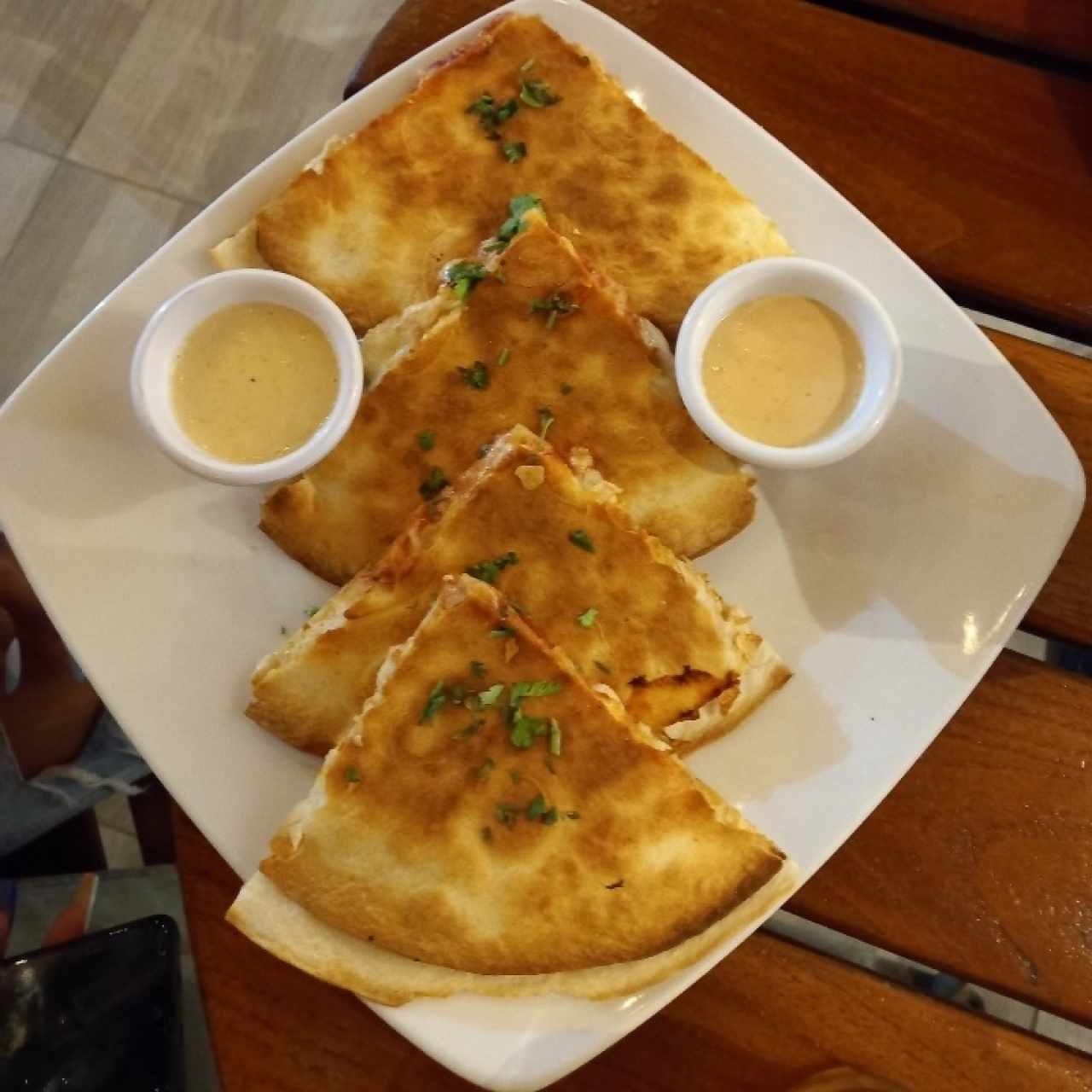 Quesadillas de pollo