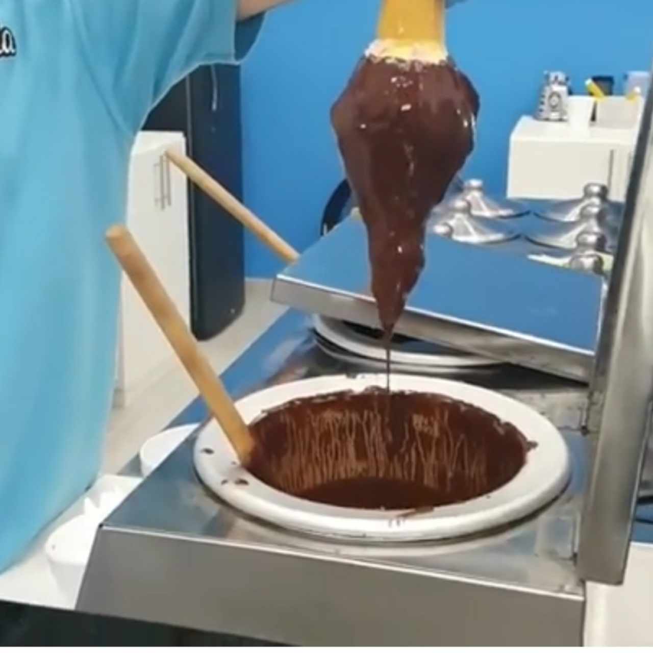 helado bañado 