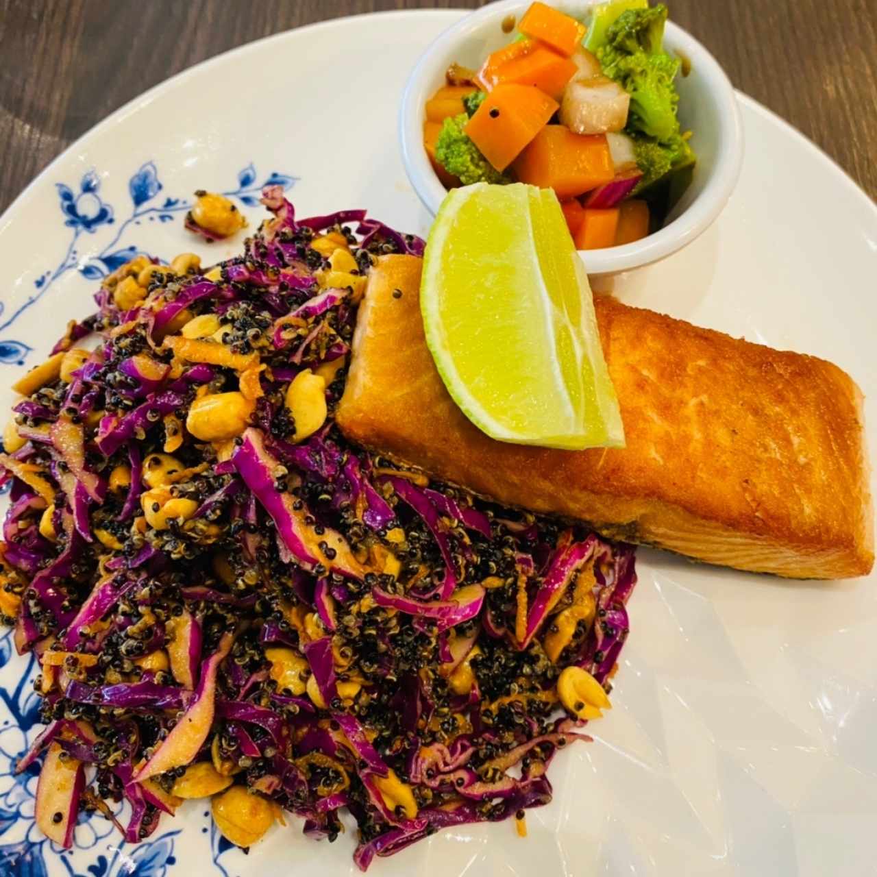 quinoa y salmon 