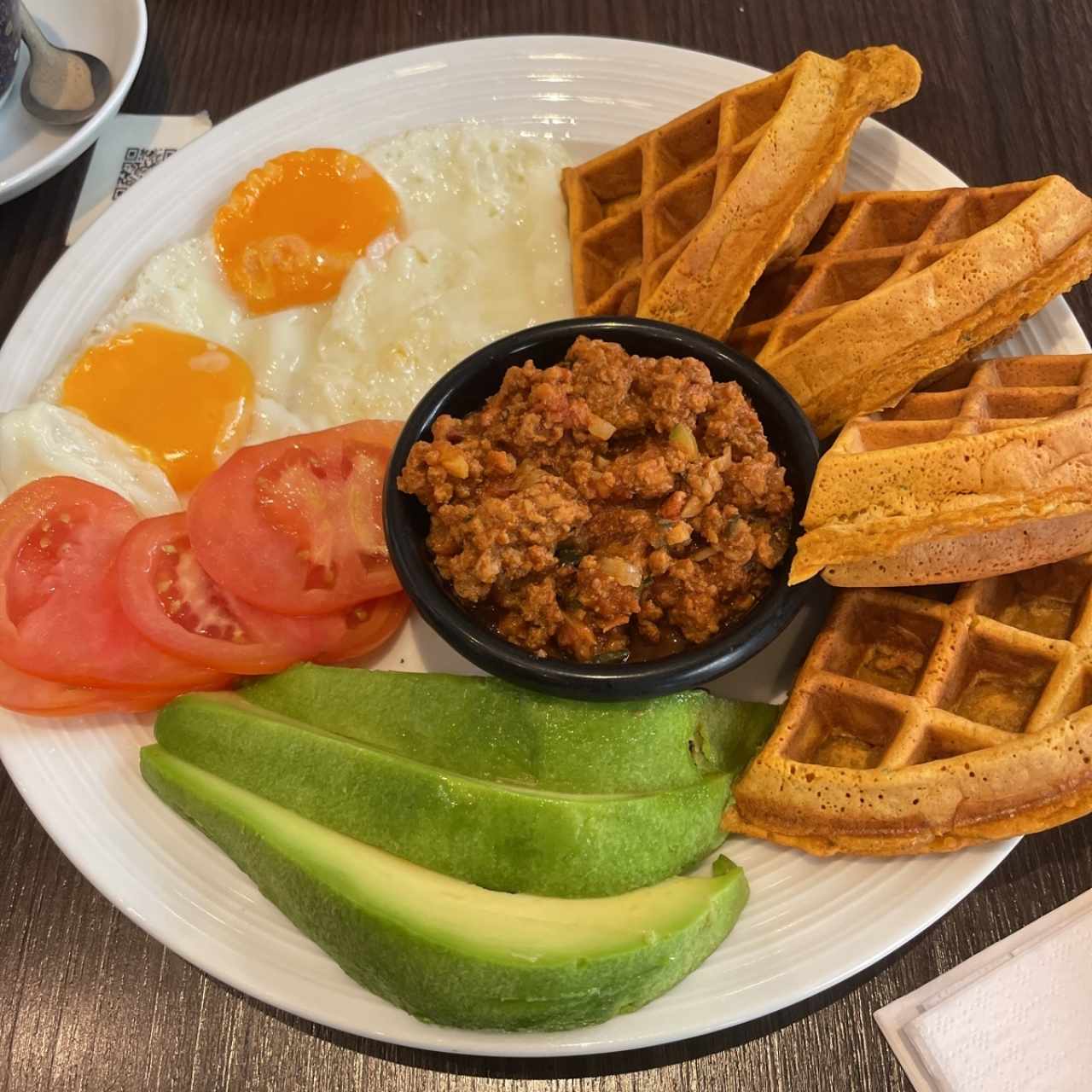 Desayunos - Waffle