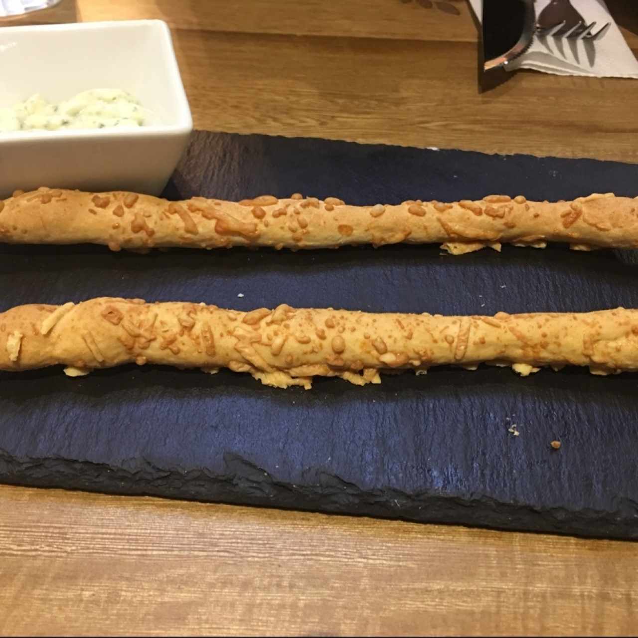 Palitos de Pan de cortesía