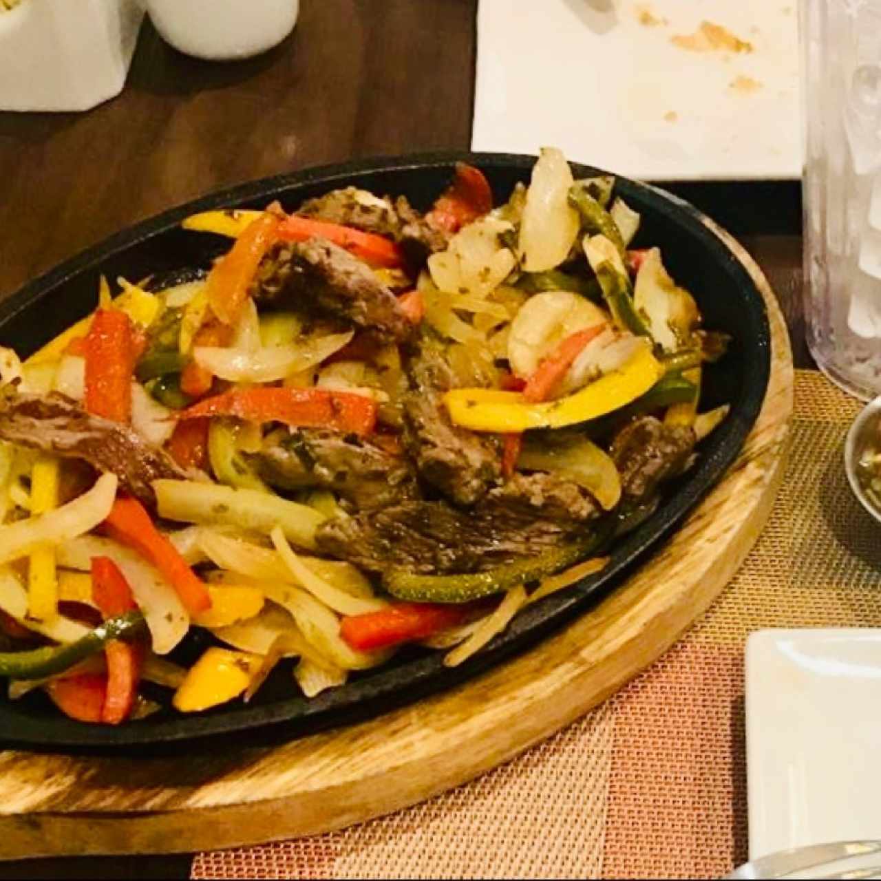 fajitas de carne 