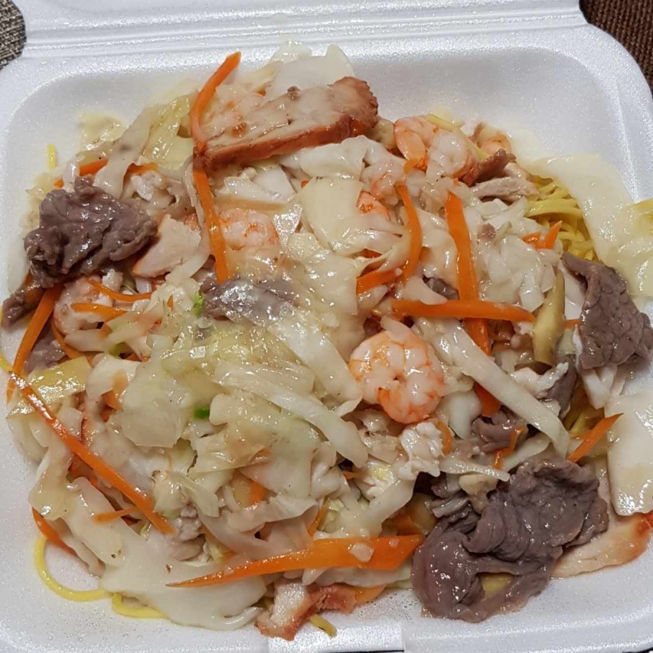 Chow mein combinación 