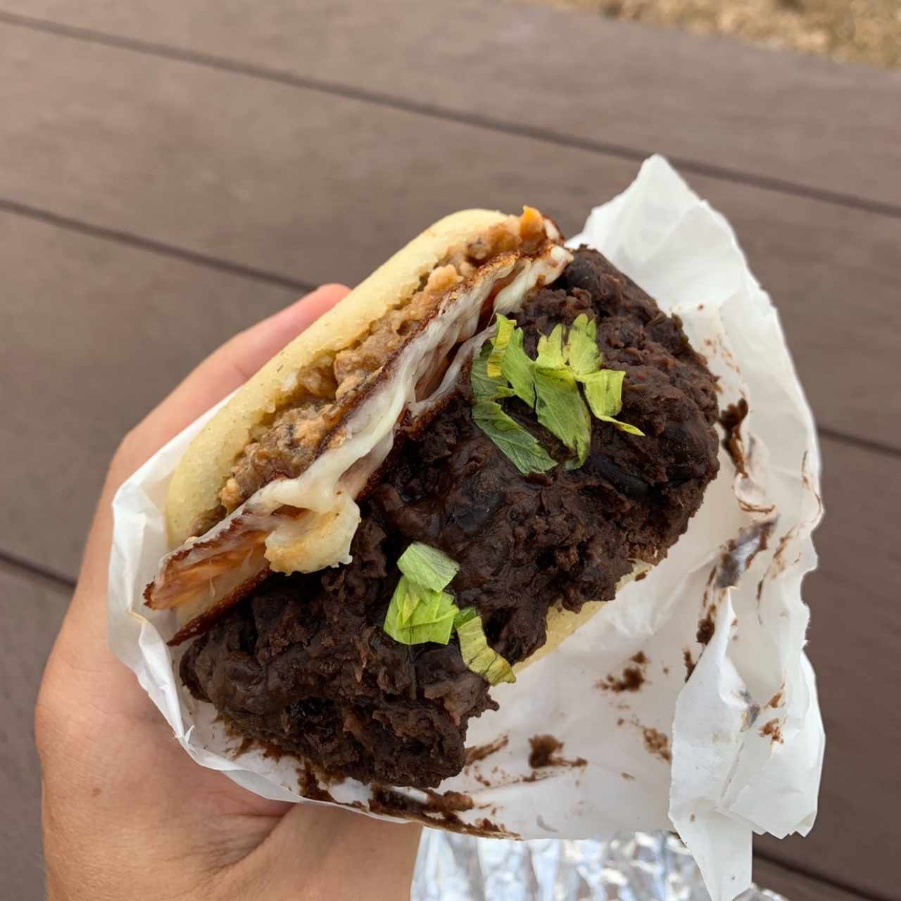 Arepa de Frijoles