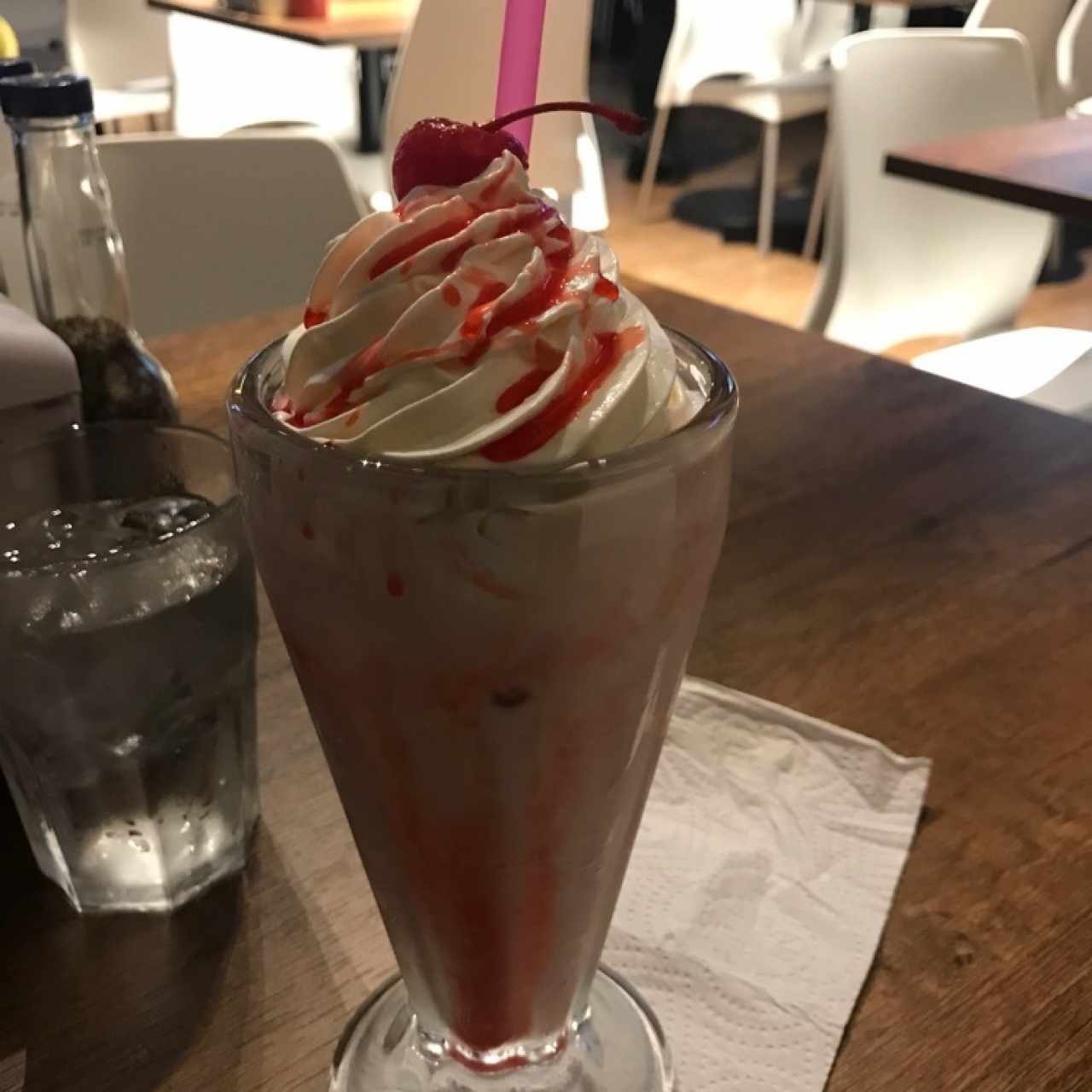 milkshake de fresa