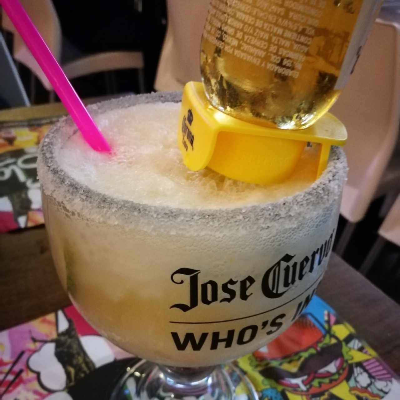 margarita coronada de coco 