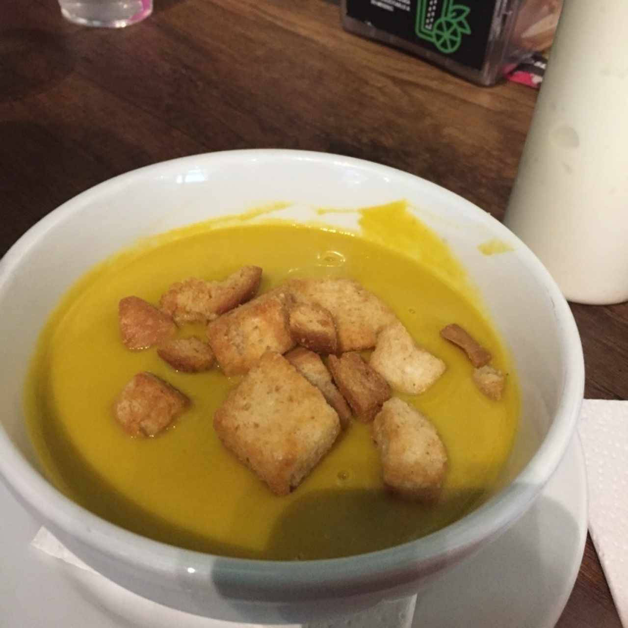 sopa de zapallo