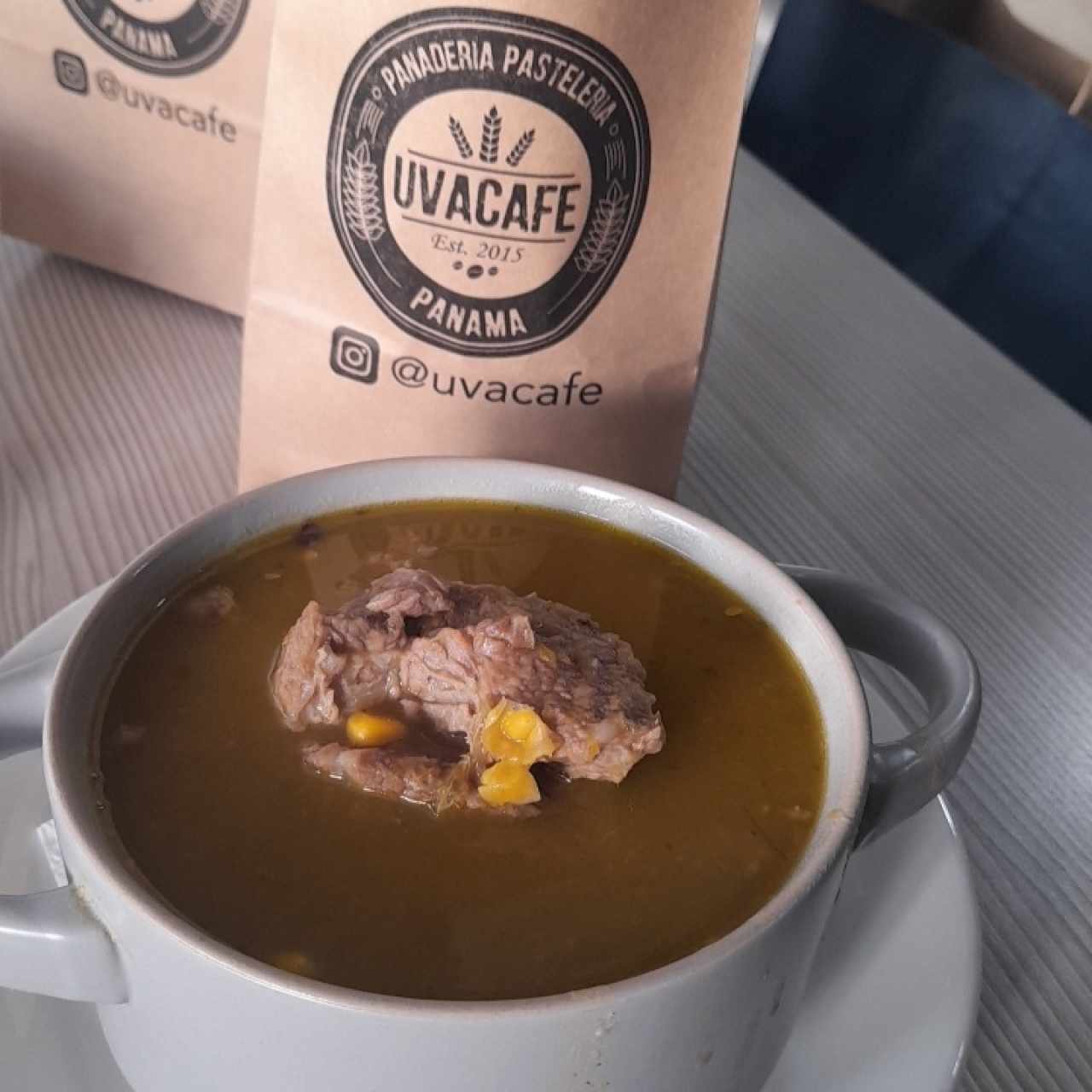 sopa de carne 