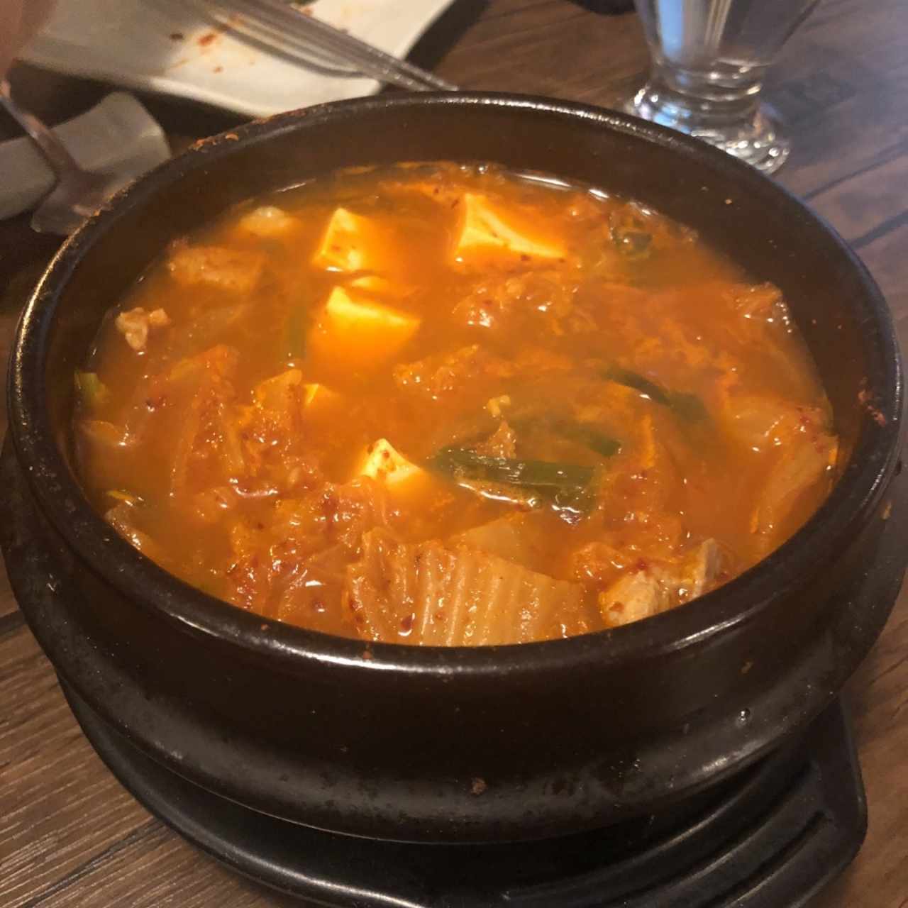 sopa de kimchi