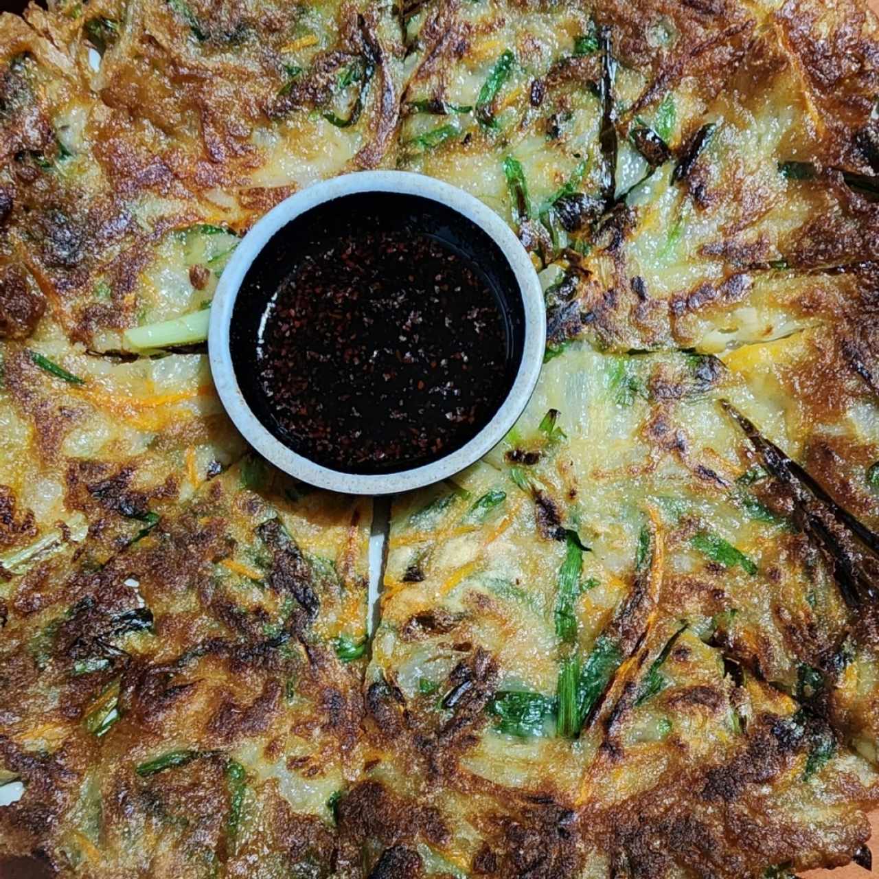 Pajeon de Vegetales