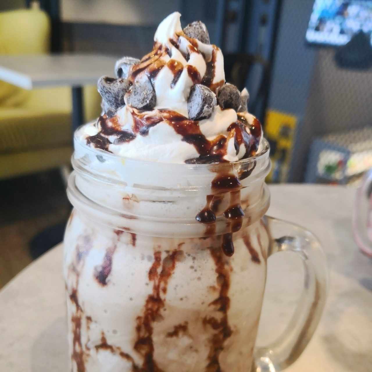 frappé de chocolate