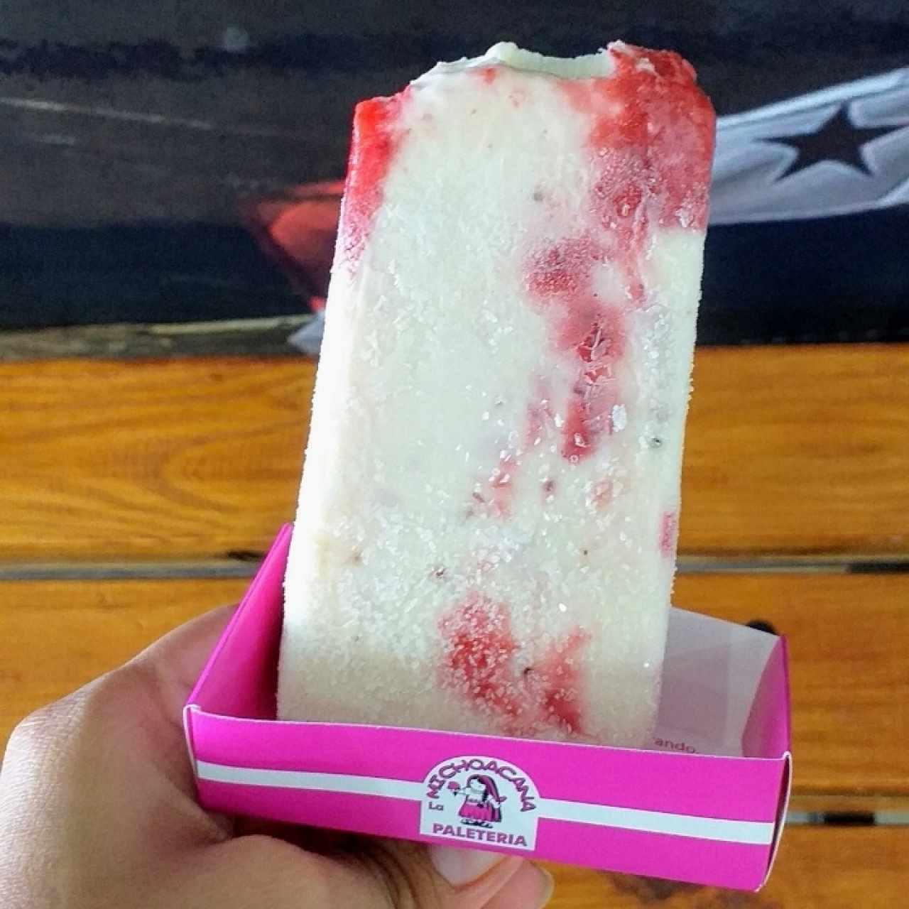 Paleta de Yogurt (Frambuesa)