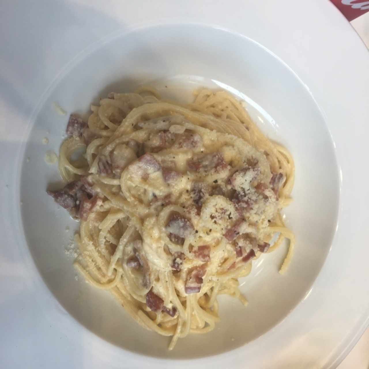 Pasta a la Carbonara