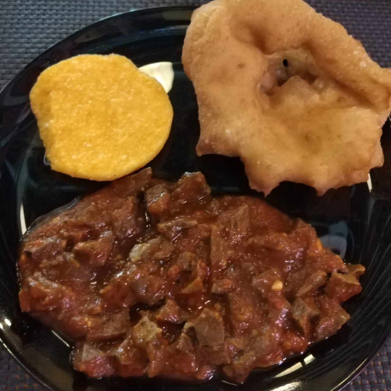 Tortilla, ojaldre y picadillo 