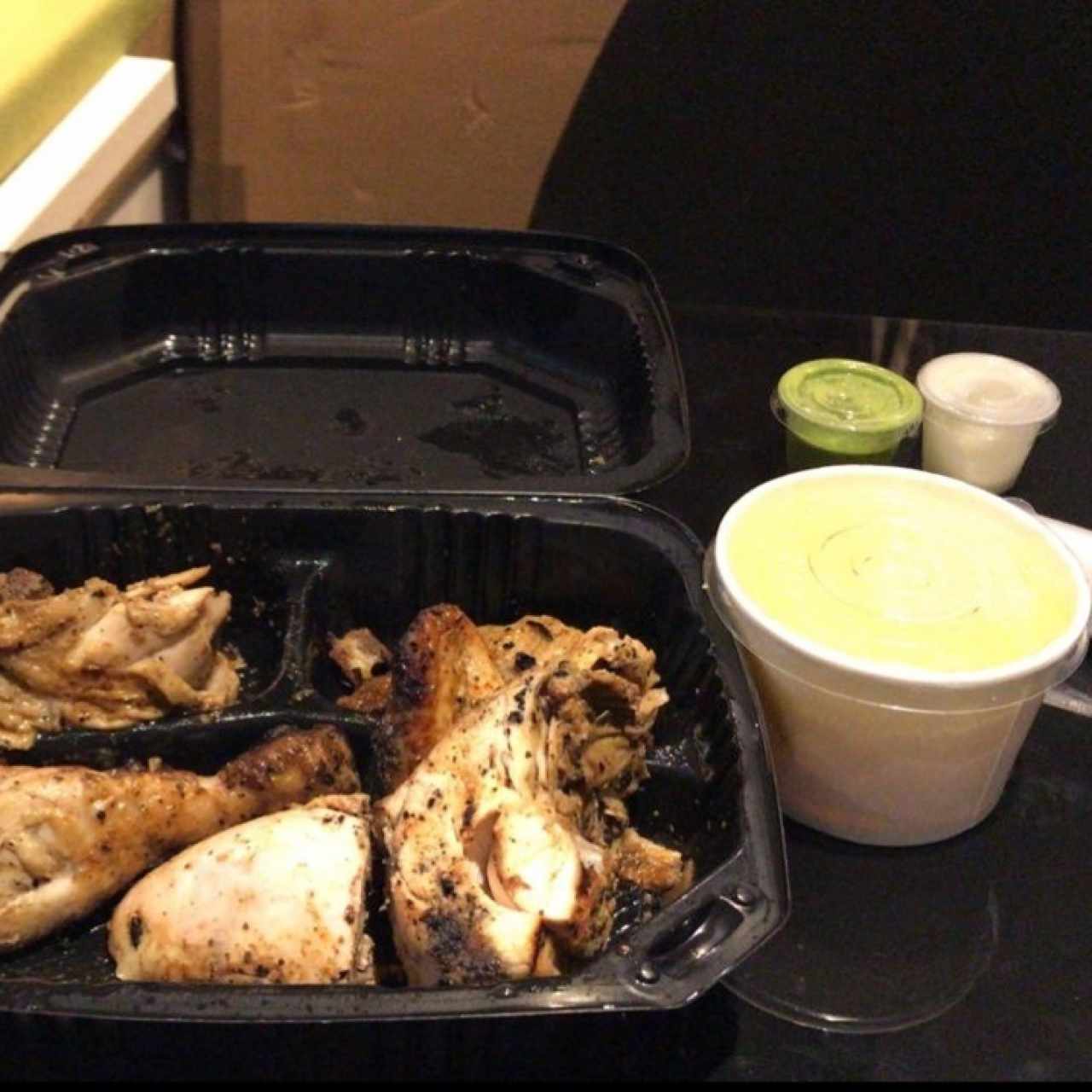 POLLO quemado 