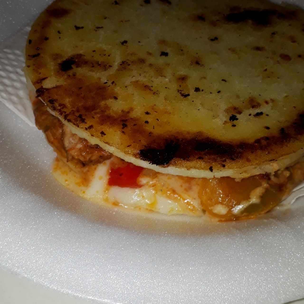 Arepa de carne