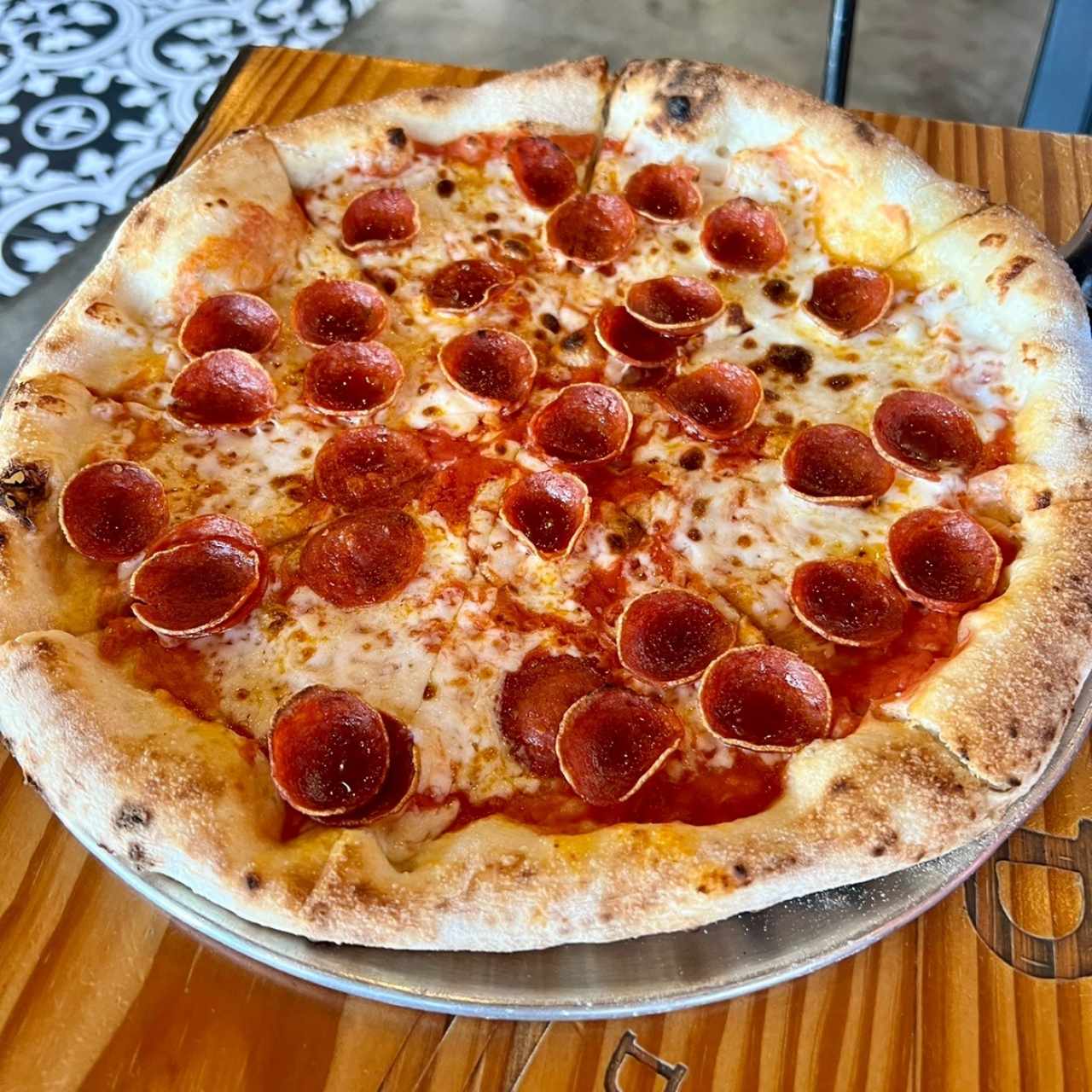 Pizza de pepperoni 