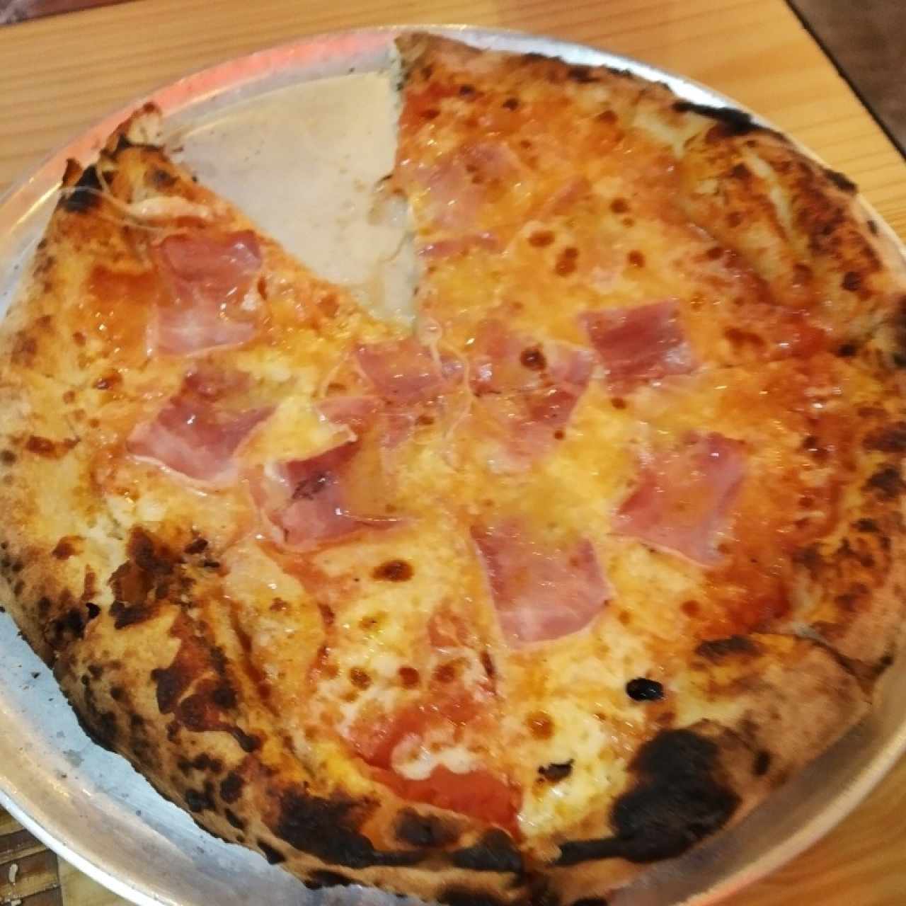 pizza de jamon