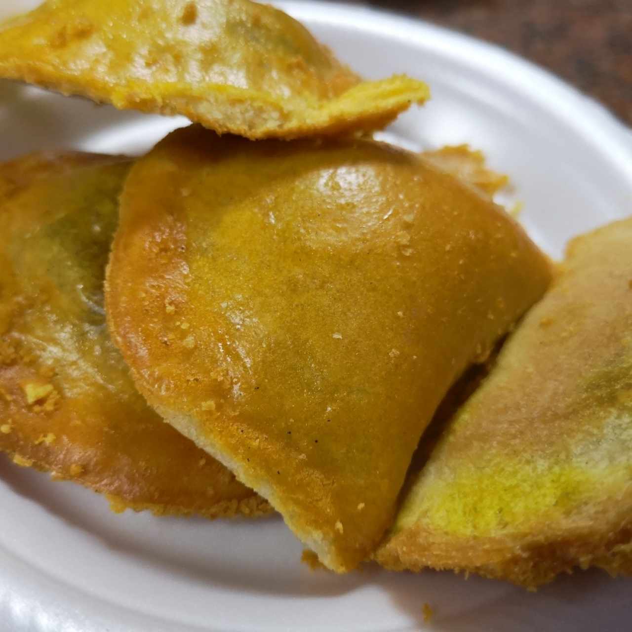 Empanada de carne y curry