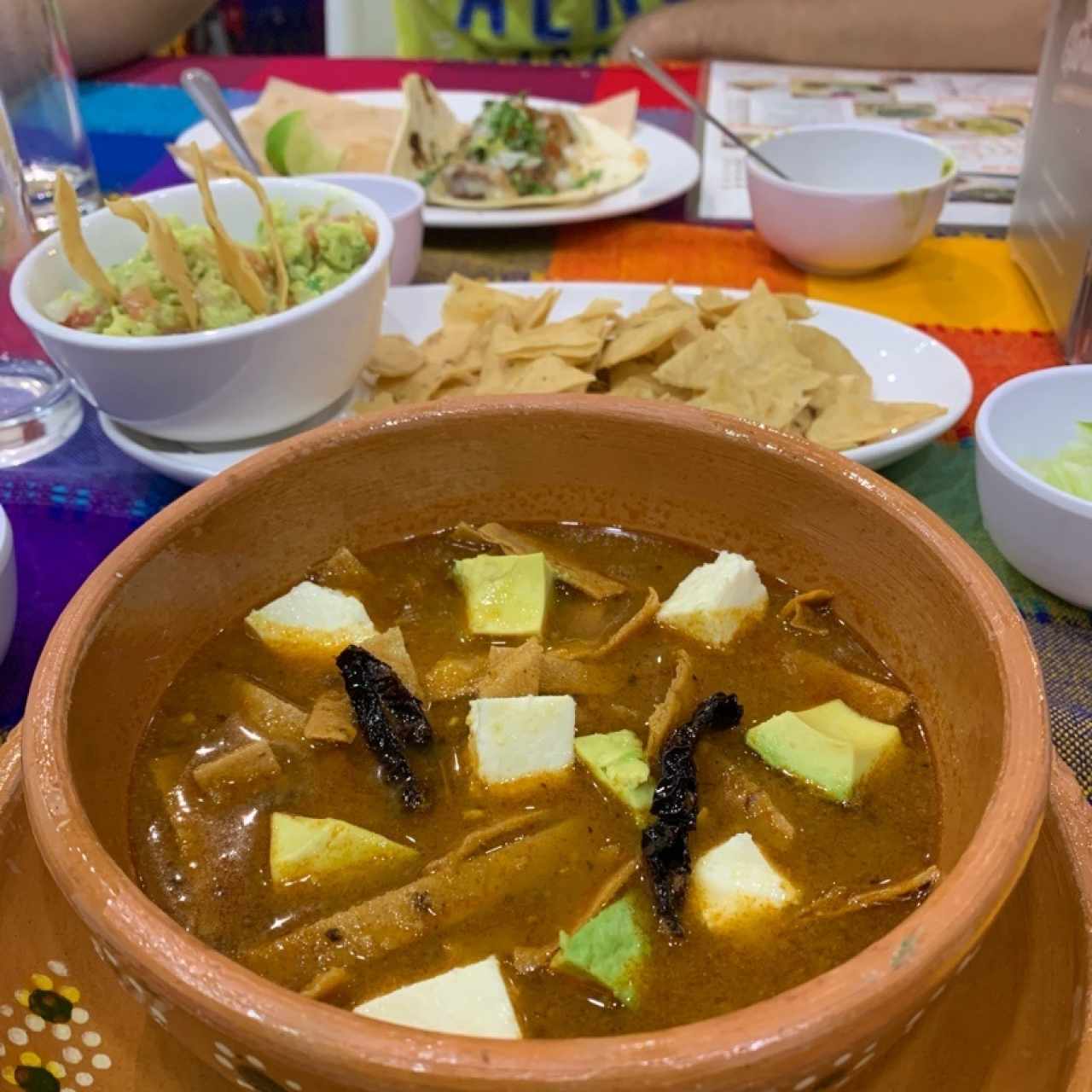 sopa azteca