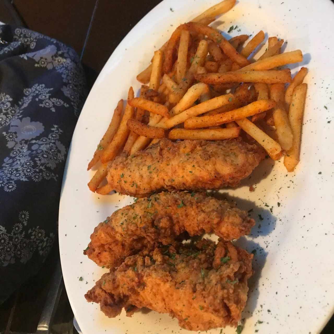 Mains - Tenders and fries