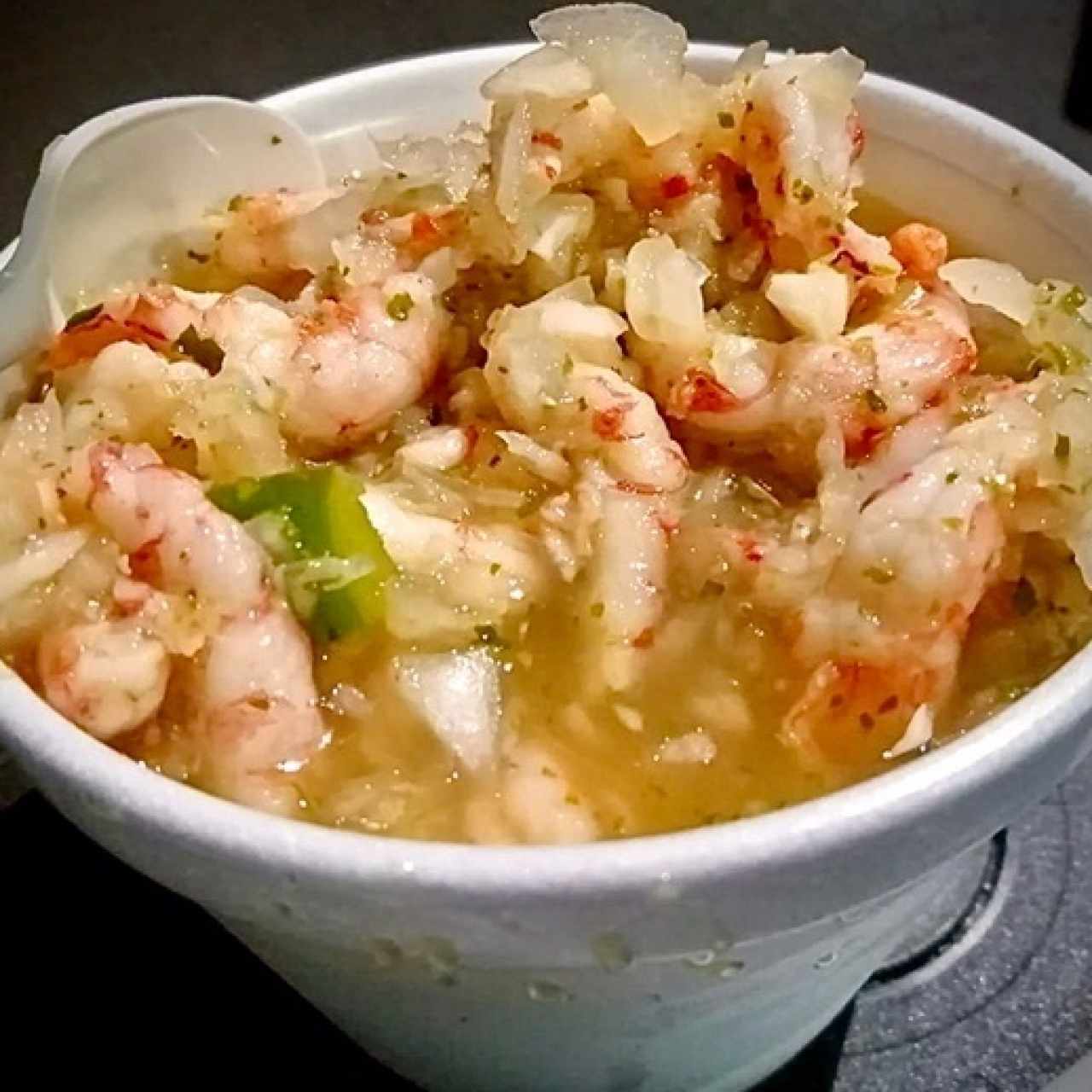 Ceviche de camarones