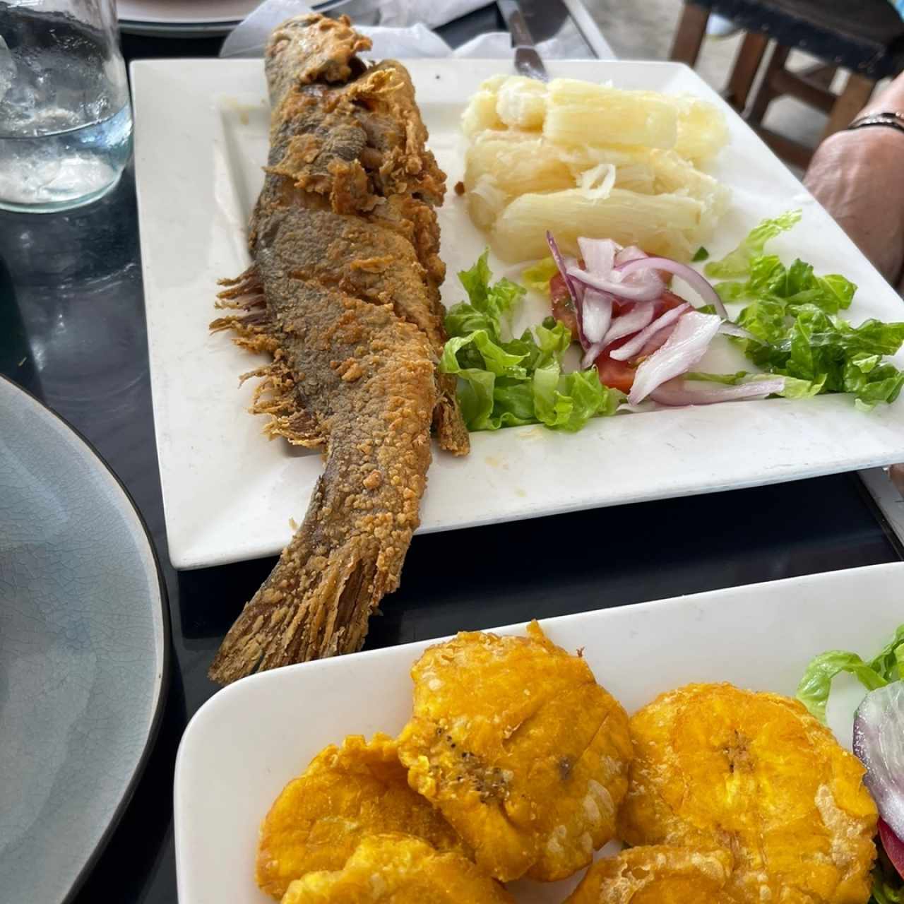 Pescado frito