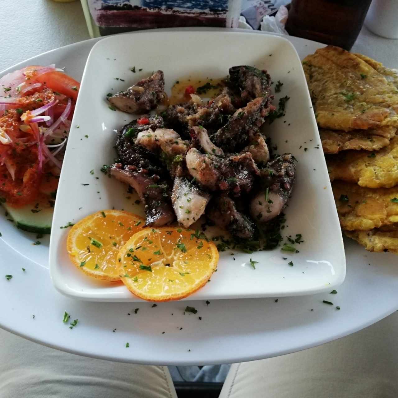 Pulpo al ajillo