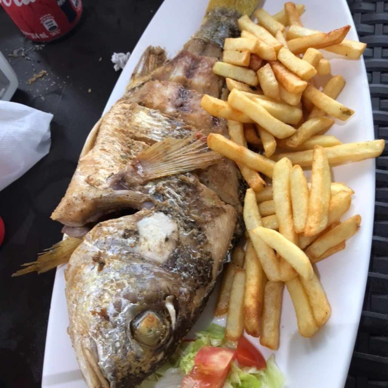 Pargo a la plancha