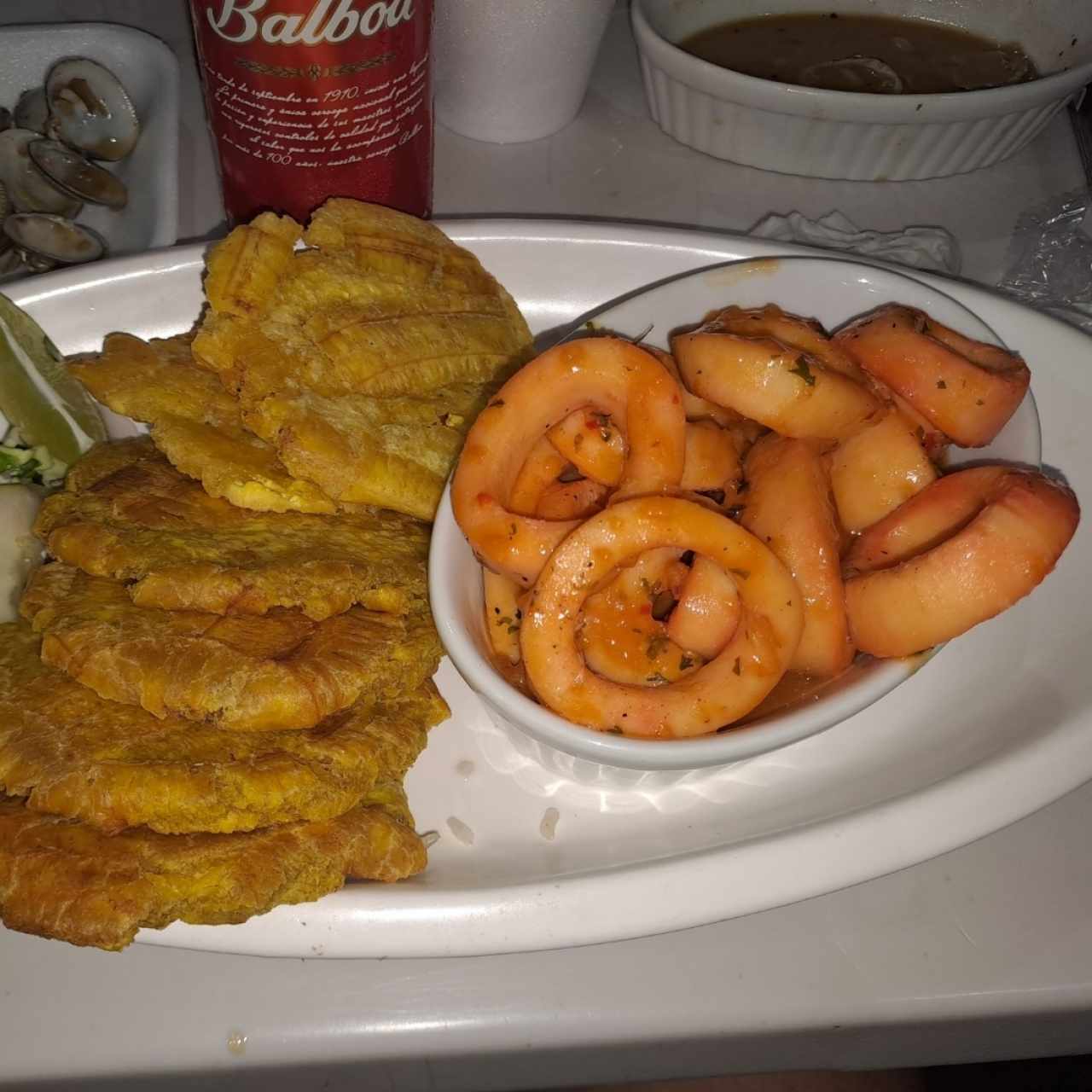 Calamares al ajillo