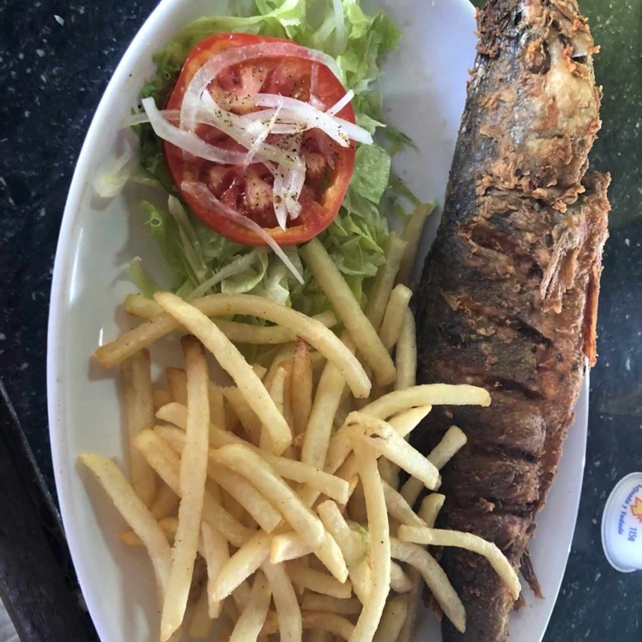 Pescado frito 