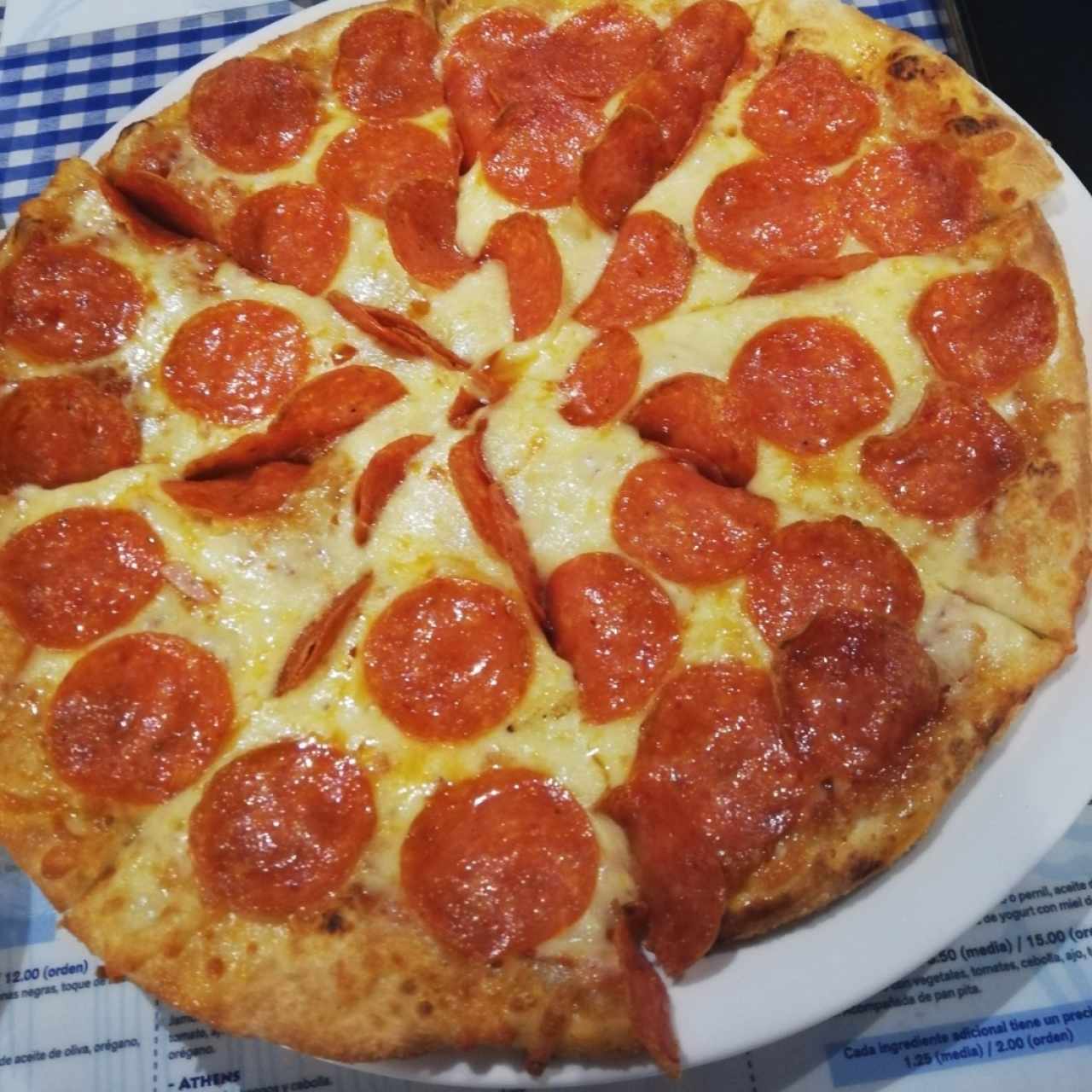 pizza de pepperoni