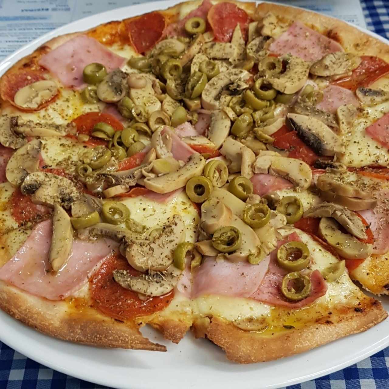 pizza de combinación