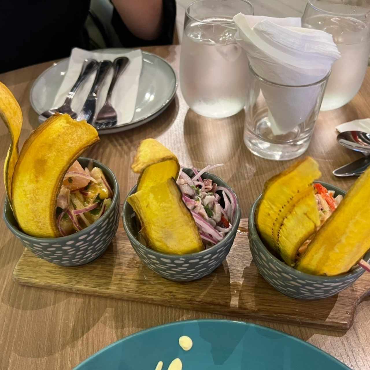 Degustación de tres Ceviches