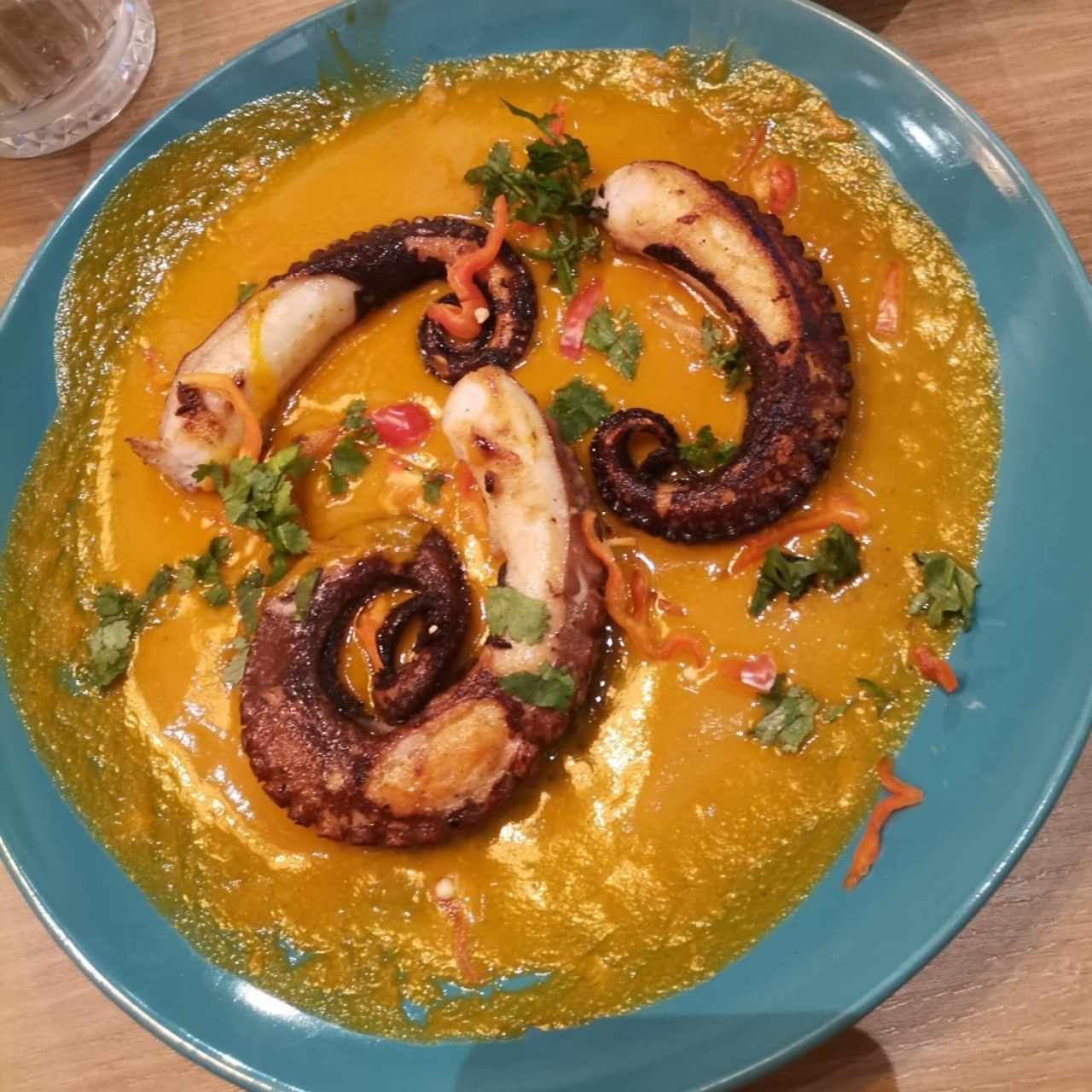 Pulpo al Curry