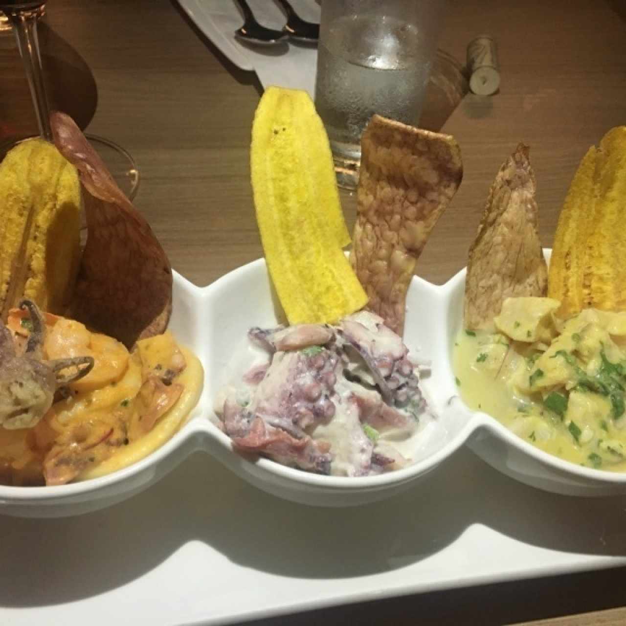 Degustación de tres Ceviches