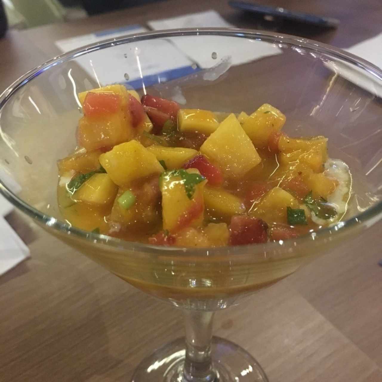 Postres - Ceviche de Frutas