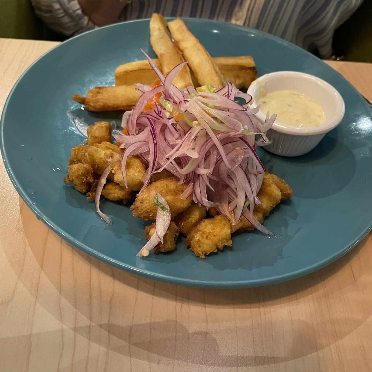 Jalea de Corvina o de Mariscos