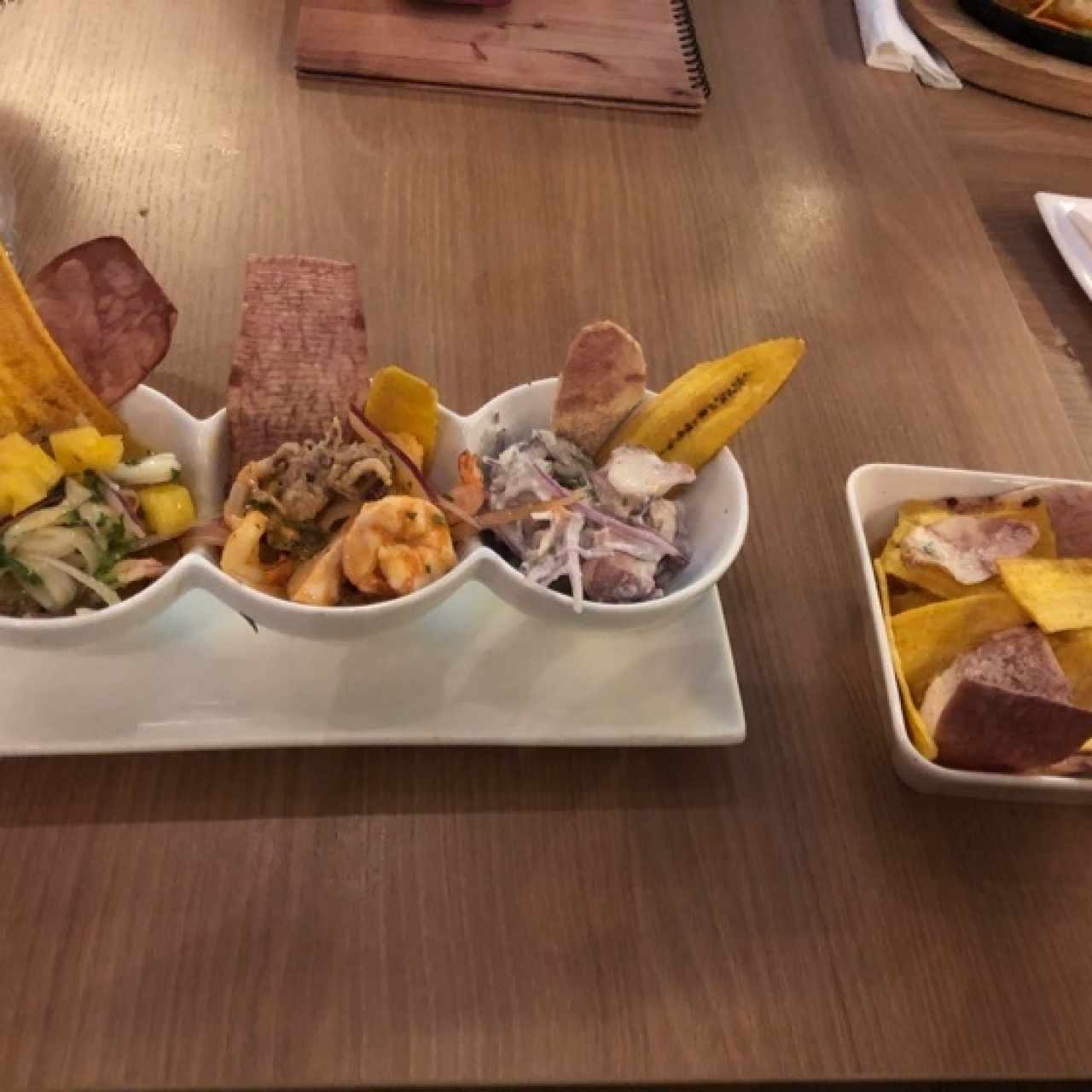 Degustación de tres Ceviches